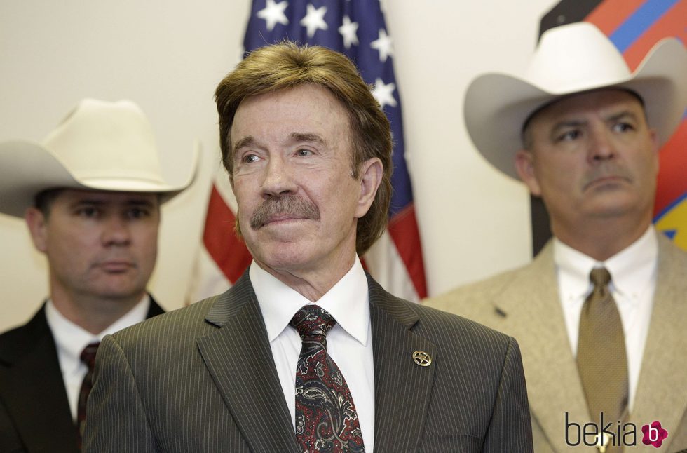 Chuck Norris en un homenaje a 'Walker, Texas Ranger'