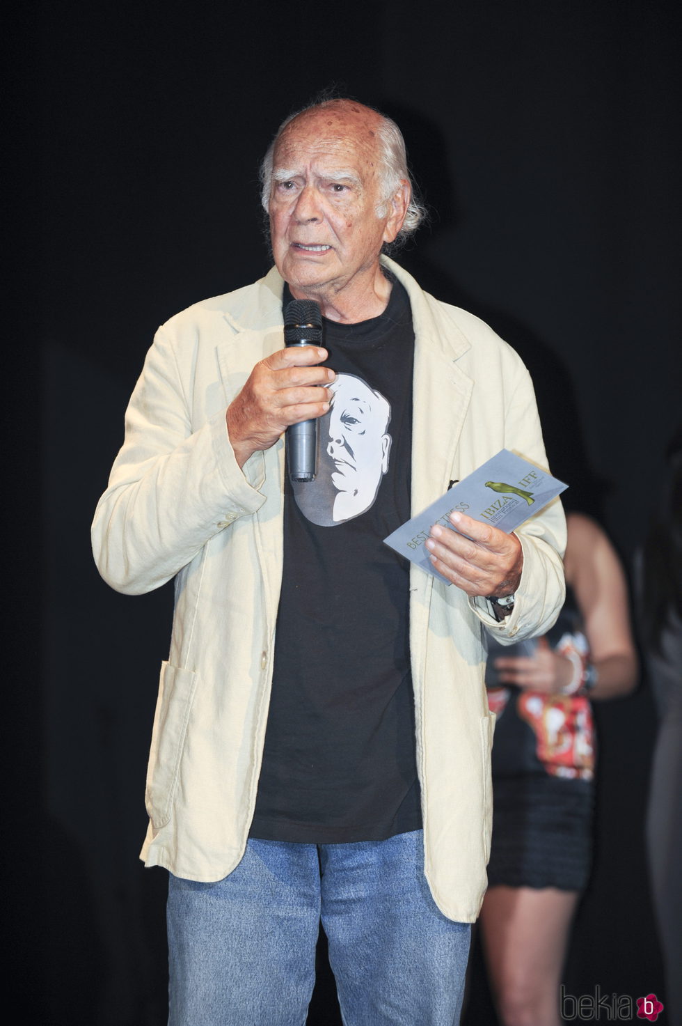 Antonio  Isasi-Isasmendi en el Festival de cine Ibiza en 2010