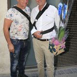 Gustavo González y Antonio Montero acuden al cumpleaños de María Patiño en Madrid