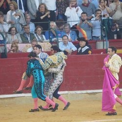Cayetano Rivera herido en la corrida de toros que se celebraba en Zaragoza