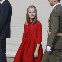 La Princesa Leonor en el Día de la Hispanidad 2017