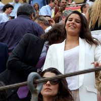 Cayetana Rivera en una corrida de toros