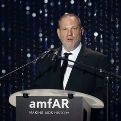 Harvey Weinstein en la Gala amfAR