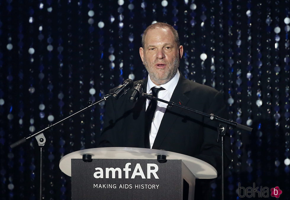 Harvey Weinstein en la Gala amfAR
