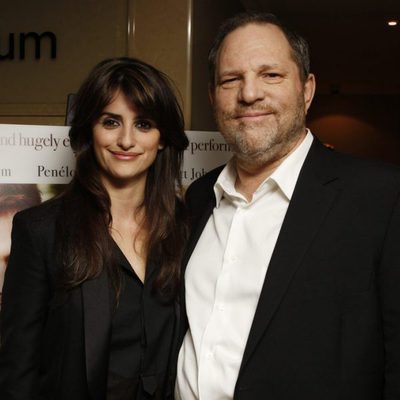 Penélope Cruz y Harvey Weinstein