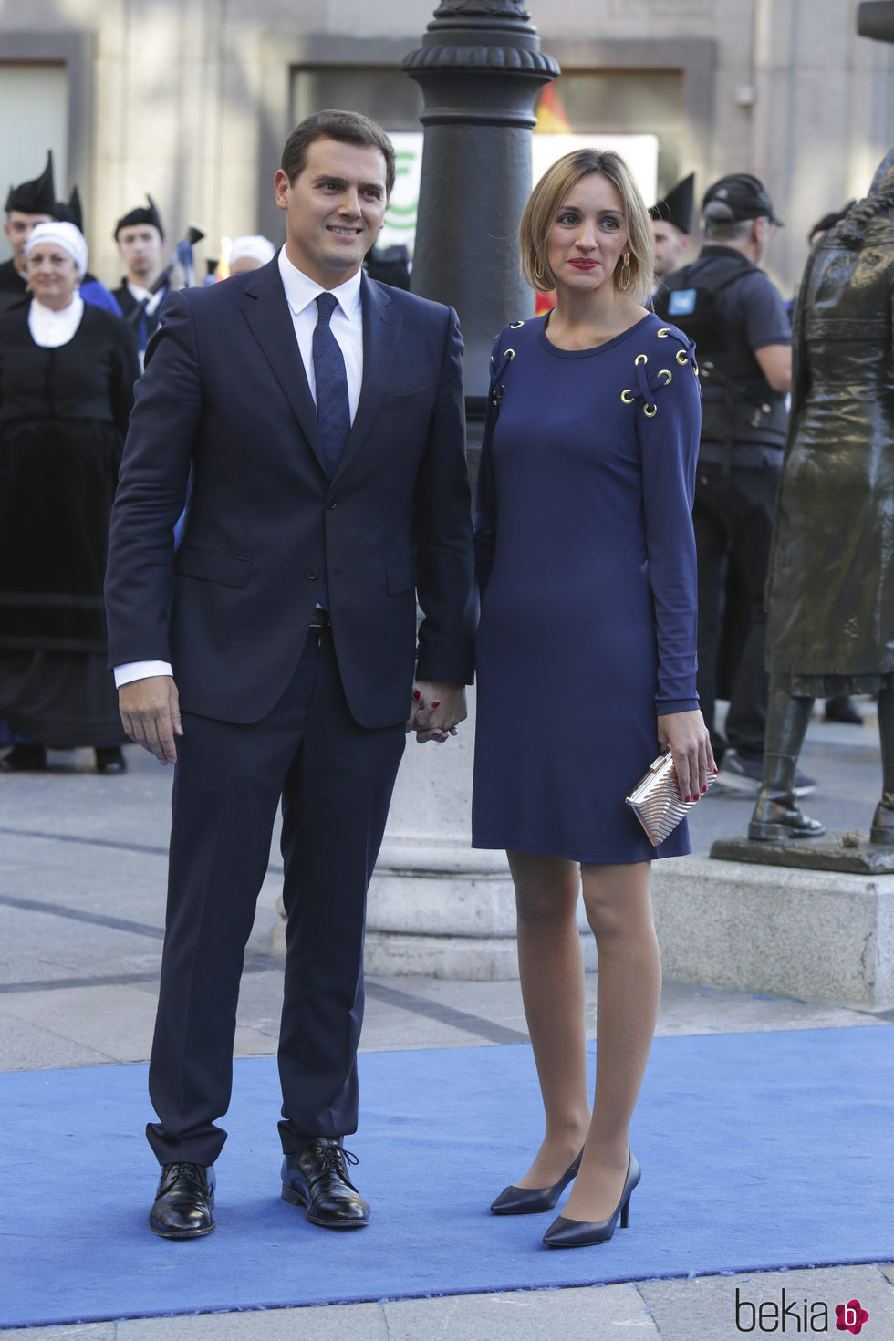 Albert Rivera y Beatriz Tajuelo en los Premios Princesa de Asturias 2017
