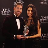 Pilar Rubio y Sergio Ramos en la gala de los Premios The Best Fifa 2017
