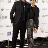 Christian Gálvez y Almudena Cid en los Premios Iris 2017