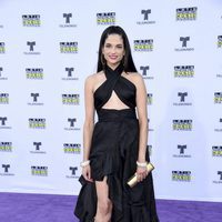 Natalia Jiménez en la alfombra roja en los Latin American Music Awards 2017