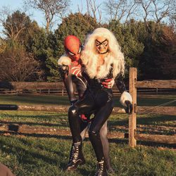 Gigi Hadid y Zayn Malik en Halloween 2017