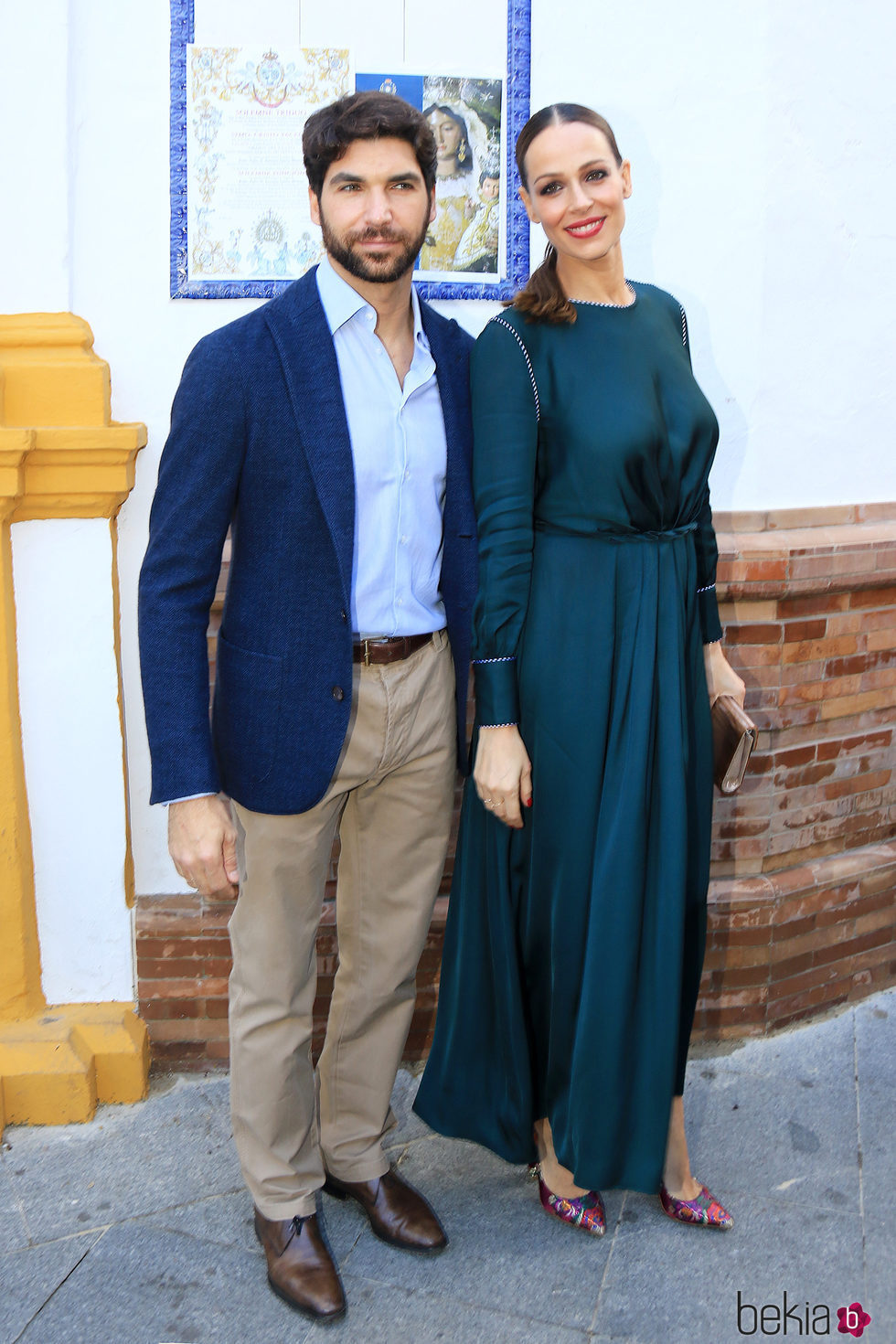Cayetano Rivera y Eva González de bautizo en Sevilla