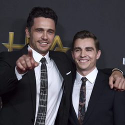 James Franco y Dave Franco en la alfombra roja de los Hollywood Film Awards 2017