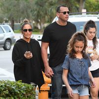 Jennifer Lopez y Alex Rodriguez en familia por Florida