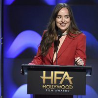 Dakota Johnson en la gala de los Hollywood Film Awards 2017
