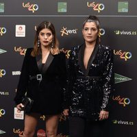 Dulceida y Alba Paúl en la alfombra roja de los 40 Principales Music Awards 2017