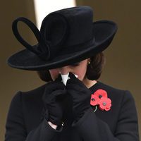 Kate Middleton, muy emocionada en el Día del Recuerdo 2017