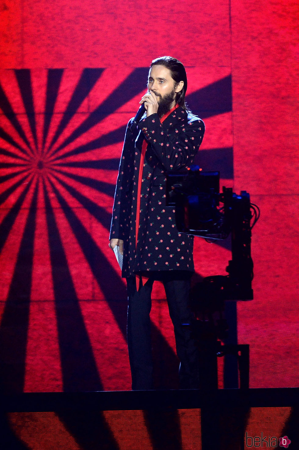 Jared Leto en la gala de los los MTV EMA 2017