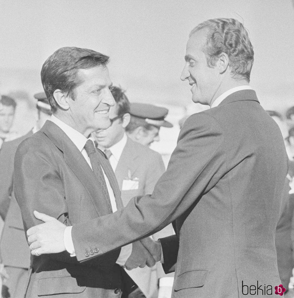 El Rey Juan Carlos y Adolfo Suárez en su madurez