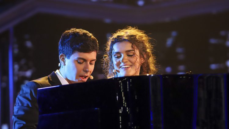 Amaia y Alfred cantando 'City of stars' en la Gala 3 de 'Operación Triunfo'