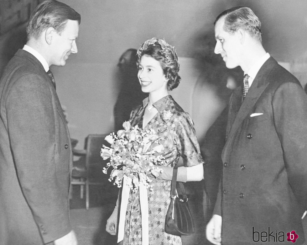 La Reina Isabel y el Duque de Edimburgo en 1951