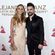 Juanes y Karen Martínez en la entrega del Premio Persona del Año 2017 de los Grammy Latinos