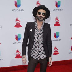 Leiva en la entrega de los Grammy Latino 2017