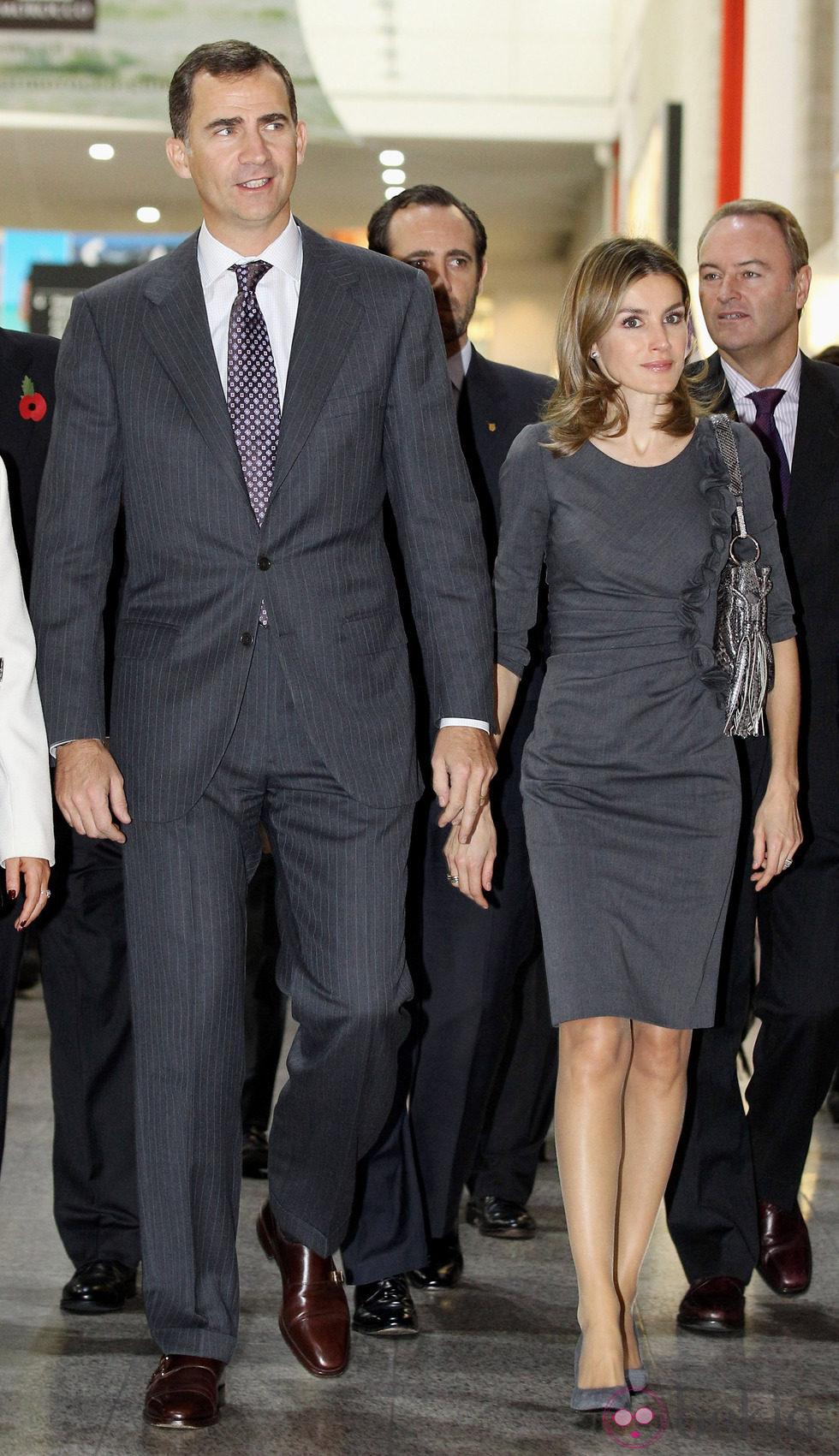 Don Felipe y Doña Letizia durante su visita oficial a Londres