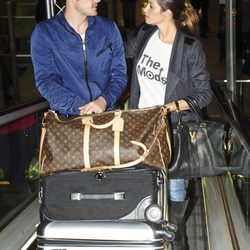 Sara Carbonero e Iker Casillas regresan a Madrid de sus vacaciones en Roma