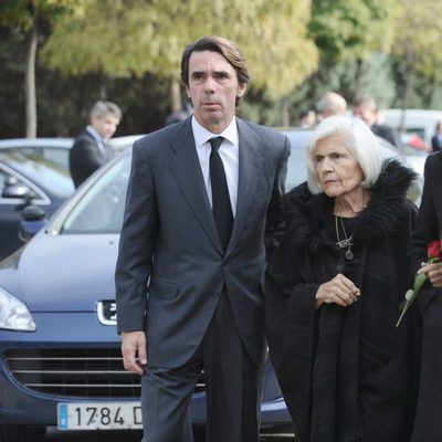 Funeral de Ernesto Botella, padre de Ana Botella