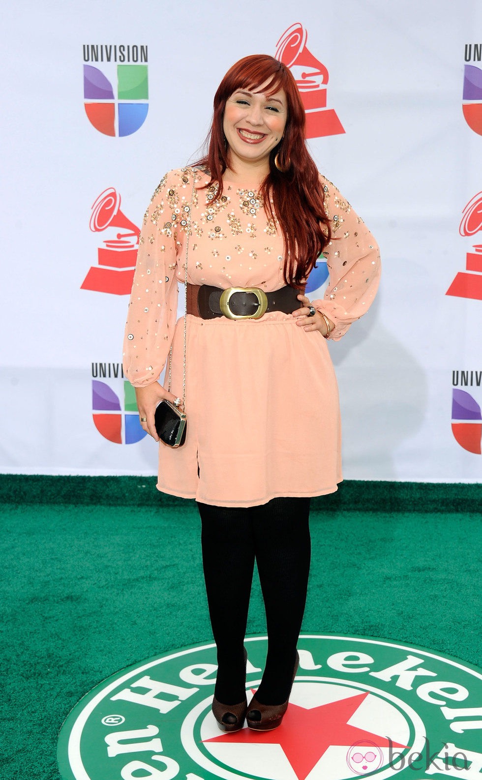 Carla Morrison en la alfombra roja de los Grammy Latinos 2011