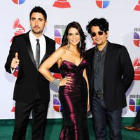 Álex Ubago, Lena Burke y Jorge Villamizar en los Grammy Latinos 2011