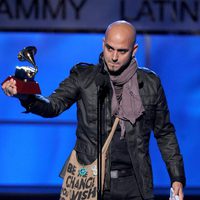 Sie7e recoge su premio Grammy Latino 2011