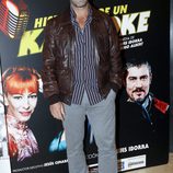 Juan Pablo Shuk en el estreno de 'Karaoke'