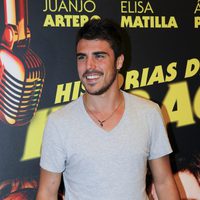 Javier Hernández en el estreno de 'Karaoke'