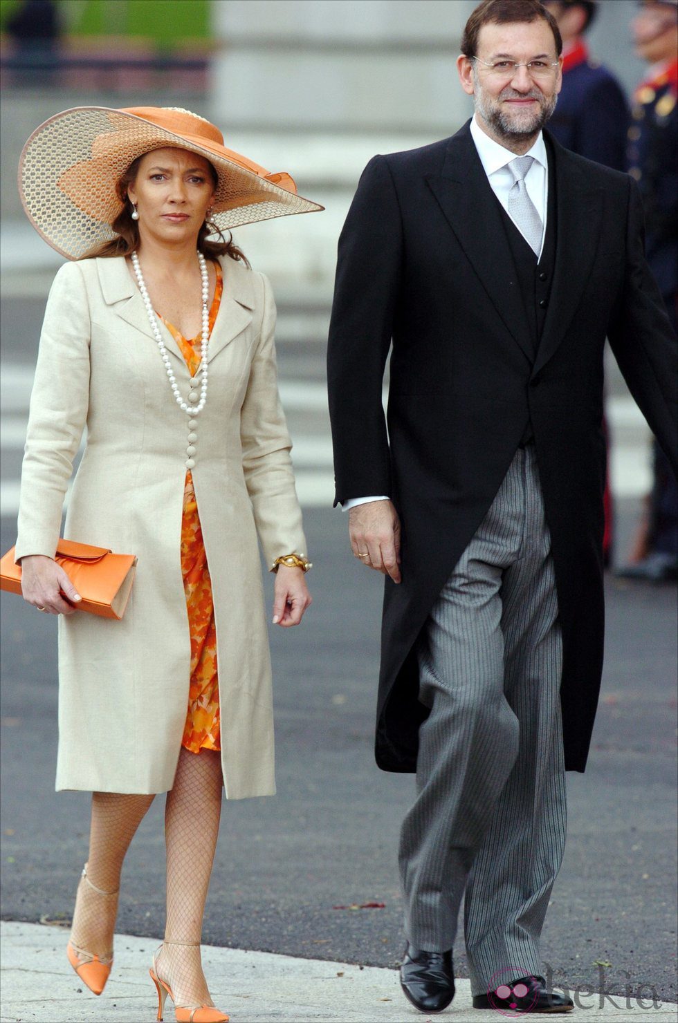 Mariano Rajoy y su mujer Elvira Fernández Balboa