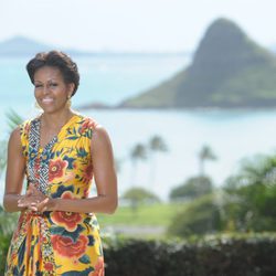 Michelle Obama en la cumbre APEC en Hawai