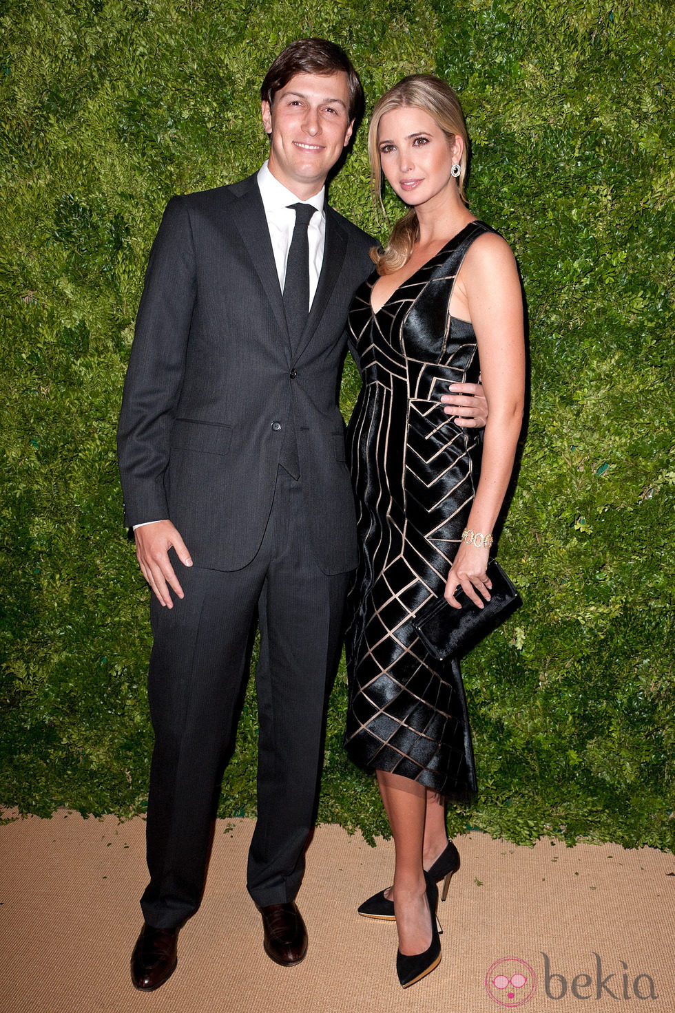 Ivanka Trump y Jared Kushner en la gala Vogue Fashion en Nueva York