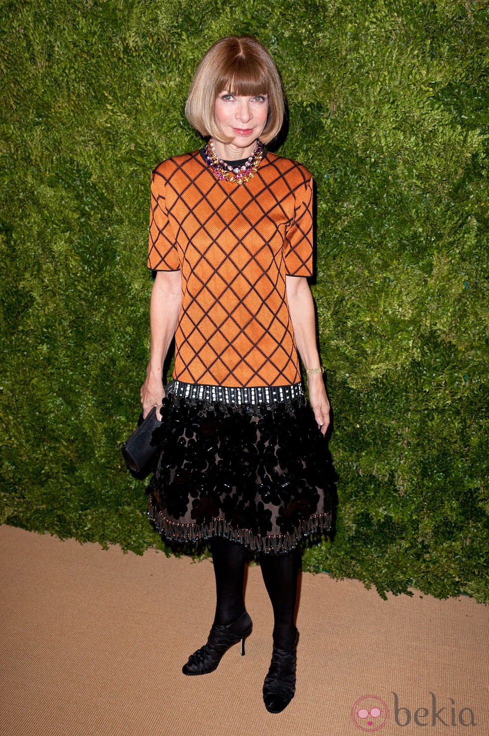 Anna Wintour en la gala Vogue Fashion en Nueva York