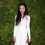 Lily Kwong en la gala Vogue Fashion en Nueva York