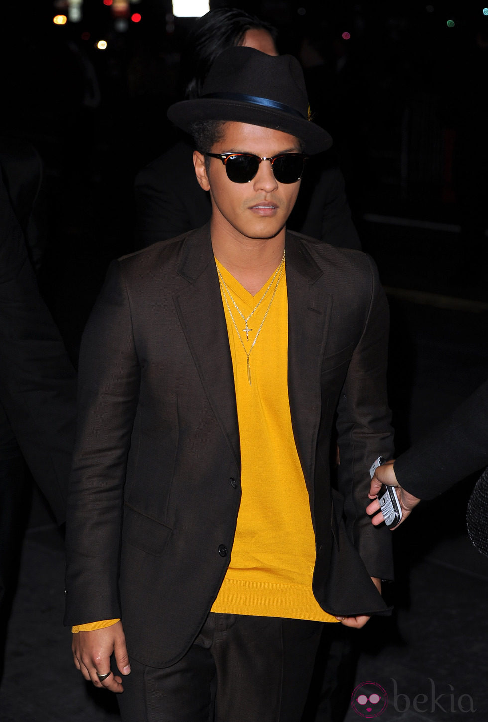 Bruno Mars en el estreno de 'Amanecer. Parte 1' en Los Ángeles