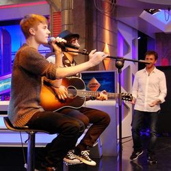 Justin Bieber interpreta 'Mistletoe' en 'El Hormiguero'