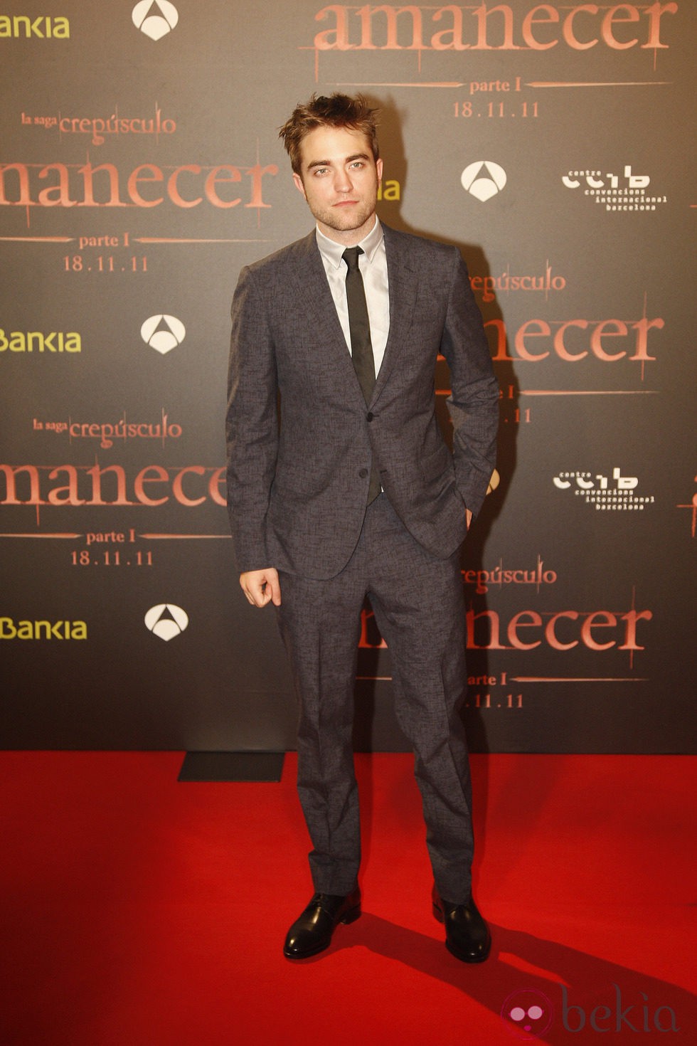 Robert Pattinson en el estreno de 'Amanecer. Parte 1' en Barcelona
