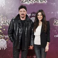 Carlos Bardem y Cecilia Gessa en el estreno de Zarkana