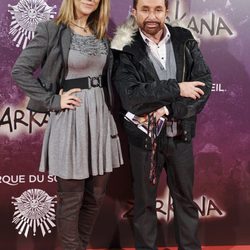 Beatriz Trapote y José Manuel Parada en el estreno de Zarkana