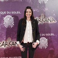 Dafne Fernández en el estreno de Zarkana