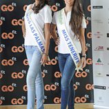 Las Palmas y Tenerife posan en la presentación de Miss España 2011