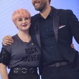 Marina con Roberto Leal tras su expulsión en la Gala 5 de 'OT 2017'