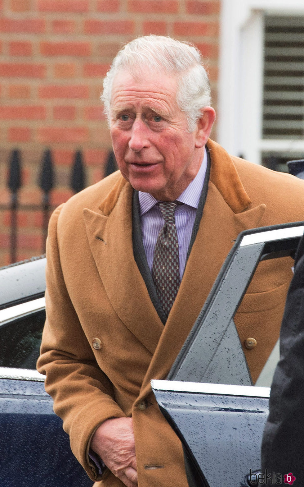 El Príncipe Carlos de Inglaterra acude a un acto público