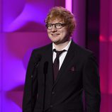 Ed Sheeran en la gala Billboard Women in Music 2017