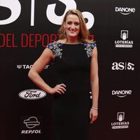 Mireia Belmonte en la alfombra roja de los Premios AS 2017